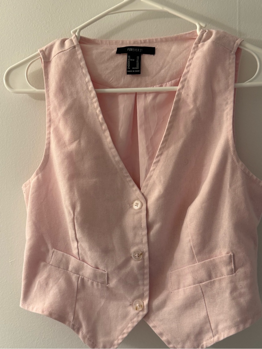 Forever 21 Light Pink Women's Top - Picture 3 of 6